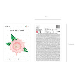 Blommor 27,5" folieballong