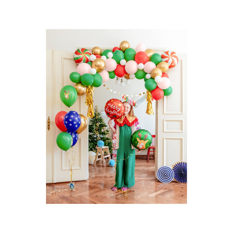 Ballonggirlang Godisfärger 110 ballonger 170x155 cm
