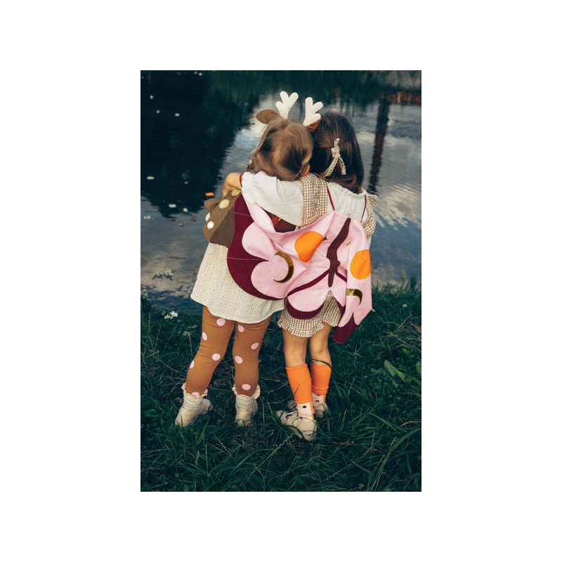 1 st. Fjärilsvingar för flickutklädnad, färgmix, 3-7 år