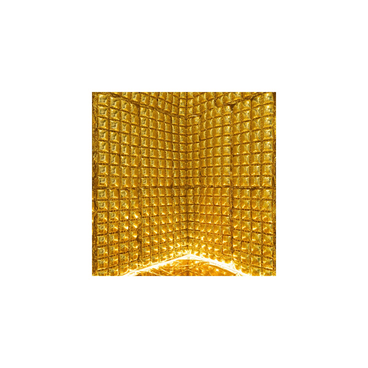 Foliegardin Guld 72x143 cm