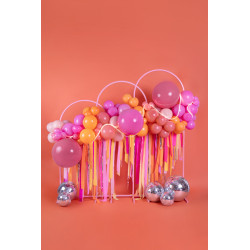 100 st. Strong Balloons pastel peach ballonger 23 cm
