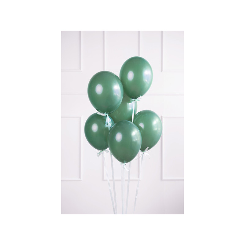1 pkt. Strong Balloons pastellflaska grön 30 cm (50 st.)