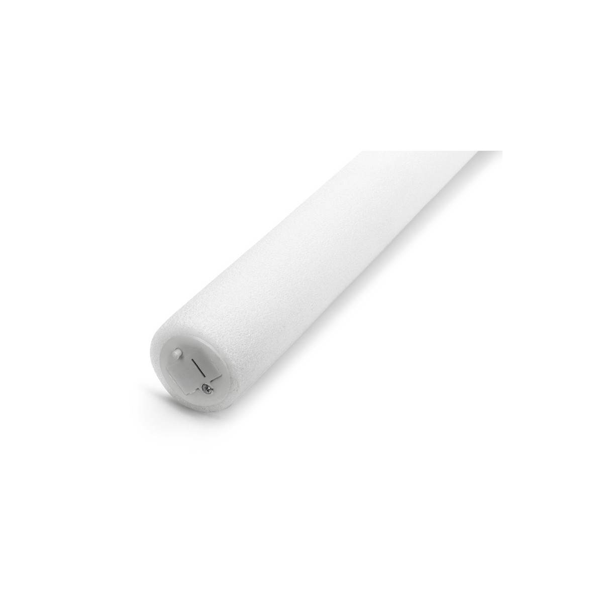 9 st LED-skumstavar vita 48 cm &ndash; bl&aring;, r&ouml;d och gr&ouml;n