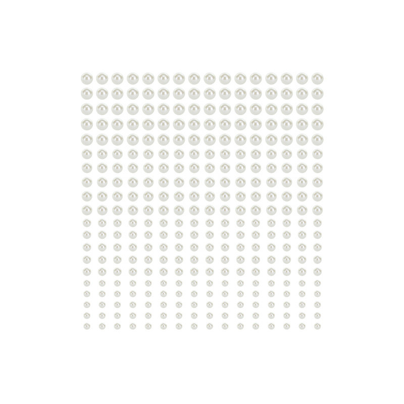 Pearl Stickers, pearly (1 pkt / 440 pc.) Pearl Stickers, pearly (1 pkt / 440 pc.)
