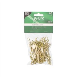 40 st Cocktailpinnar spett - bambu 6 cm 40 st Cocktailpinnar spett - bambu 6 cm