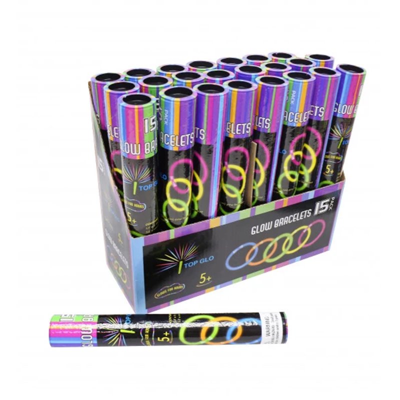 15 Pack Glowstick Armband i olika färger 15 Pack Glowstick Armband i olika färger