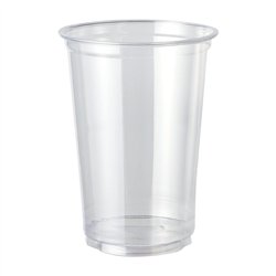 50 st Plastmuggar 40 cl PP - Återanvänd Genomförbar 9,5 cm diameter