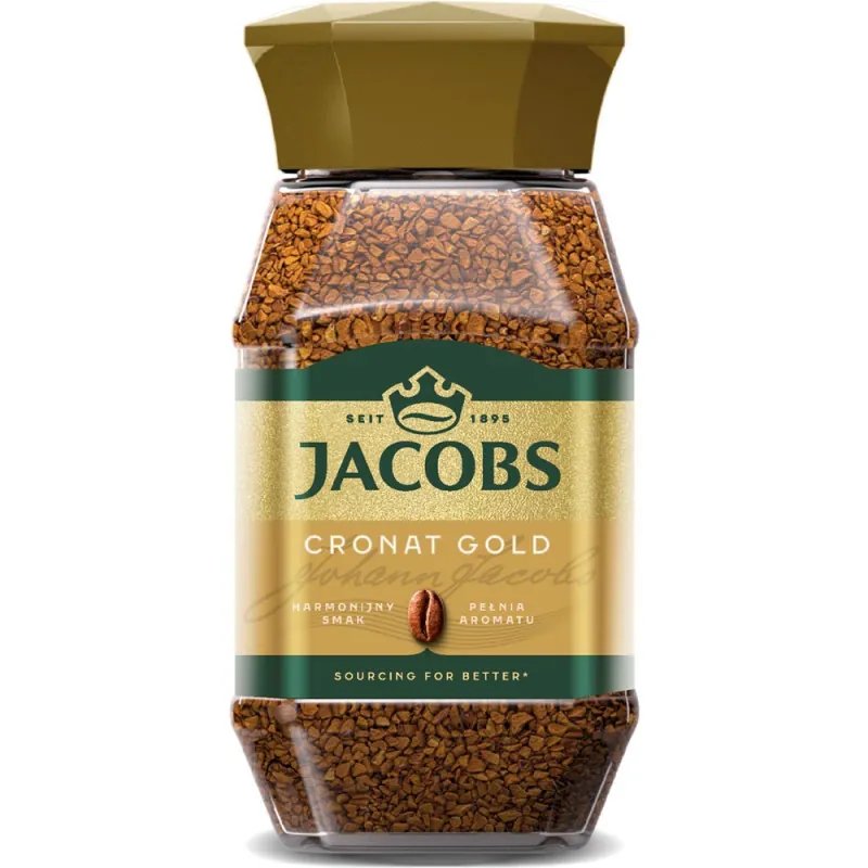 Jacobs Cronat Gold instantkaffe 200 g – En Exklusiv Kaffenjutning