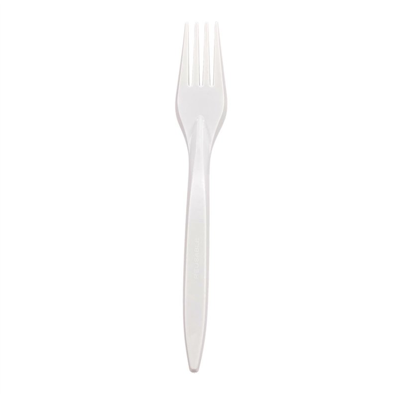 100 st Plastgafflar Transparenta - Återanvändbara 100 st Plastgafflar Transparenta - Återanvändbara