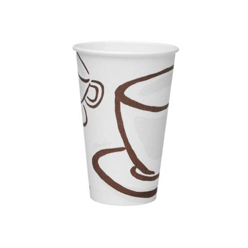 50 st. Pappmuggar 350 ml - Dopla 350 ml engångspappbägare 50 st. Pappmuggar 350 ml - Dopla 350 ml engångspappbägare