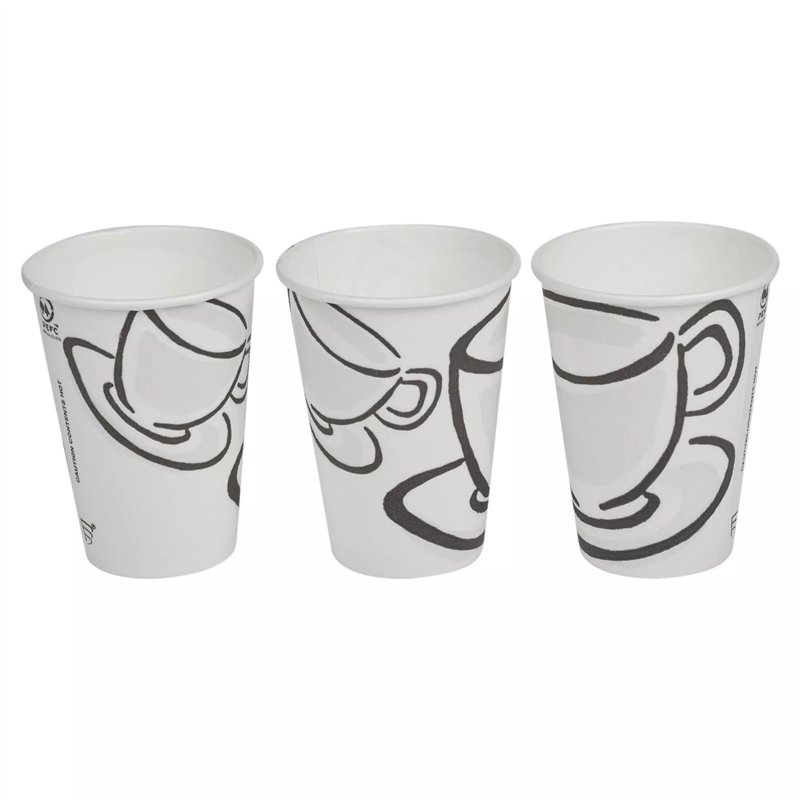 50 st. Pappmuggar 350 ml - Dopla 350 ml engångspappbägare 50 st. Pappmuggar 350 ml - Dopla 350 ml engångspappbägare