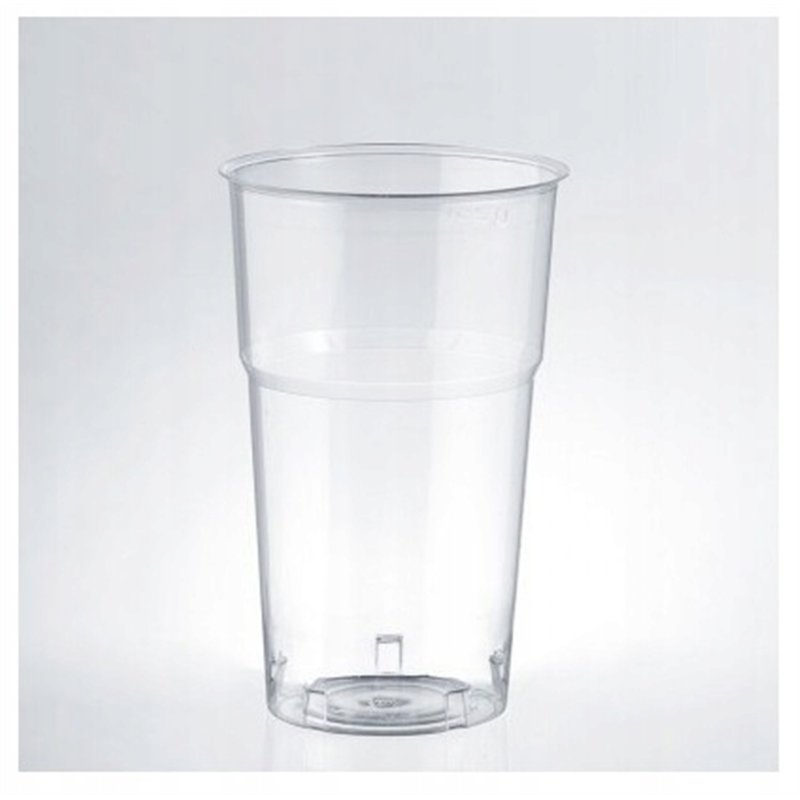 50 st Engångs Kristallplast Glas 300ml med Mätstreck 50 st Engångs Kristallplast Glas 300ml med Mätstreck