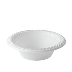 100 st Dekorativa Återanvändbara Djupa Tallrikar vita 300 ml 100 st Dekorativa Återanvändbara Djupa Tallrikar vita 300 ml