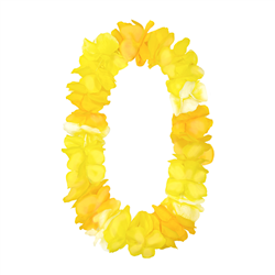 Hawaii Halsband Lila Vit och Grön Blomsterhalsband 45-50 cm Hawaii Halsband Lila Vit och Grön Blomsterhalsband 45-50 cm