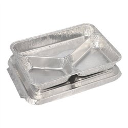 150 st. Aluminiumsform - 12,3x9,6x3,3cm - 250 ml 150 st. Aluminiumsform - 12,3x9,6x3,3cm - 250 ml