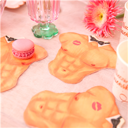 20 st. Brud att vara, roseguld frukostservetter 20 st. Brud att vara, roseguld frukostservetter