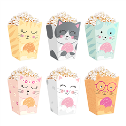 6 st Popcornlåda Hästtema Mixade Färger – Perfekt för Barnkalas & Fest 8,5x13,5 cm 6 st Popcornlåda Hästtema Mixade Färger – Perfekt för Barnkalas & Fest 8,5x13,5 cm