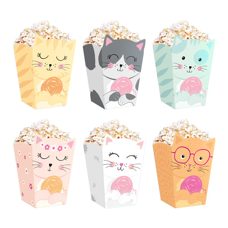 6 st Popcornlåda Hästtema Mixade Färger – Perfekt för Barnkalas & Fest 8,5x13,5 cm 6 st Popcornlåda Hästtema Mixade Färger – Perfekt för Barnkalas & Fest 8,5x13,5 cm