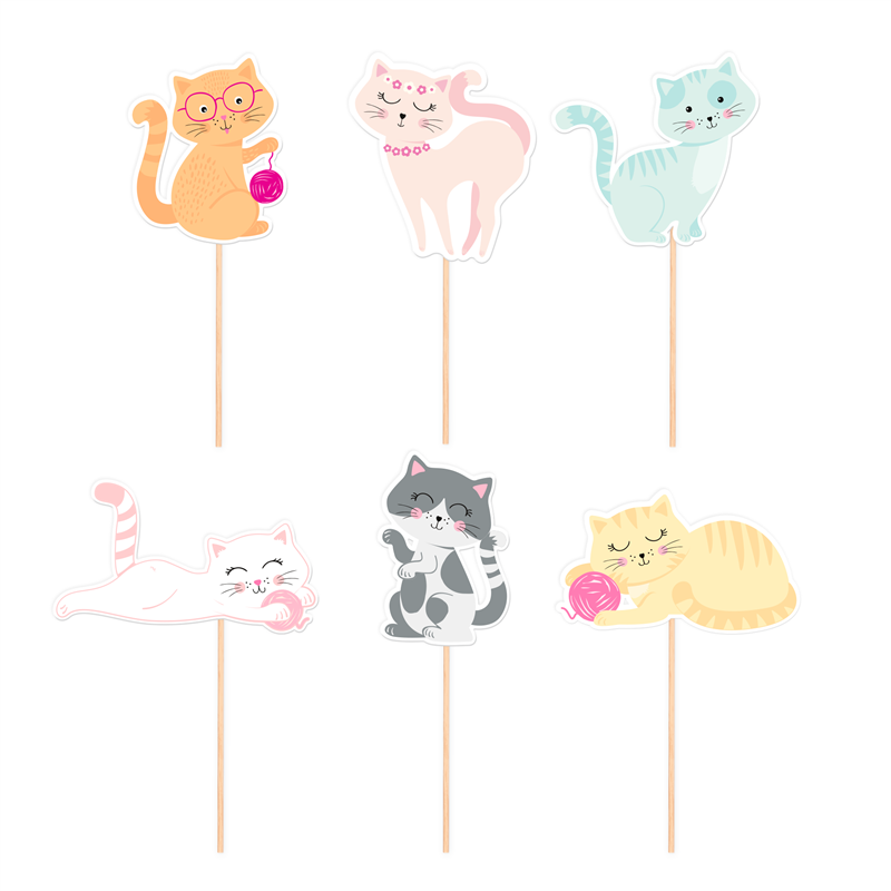 9 st Cupcake Häst toppers 9 st Cupcake Häst toppers