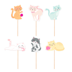 9 st Cupcake Häst toppers 9 st Cupcake Häst toppers