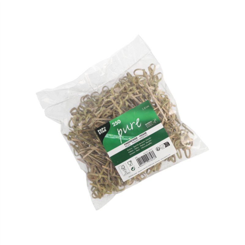 250 st Cocktailpinnar spett bambu 10 cm 250 st Cocktailpinnar spett bambu 10 cm