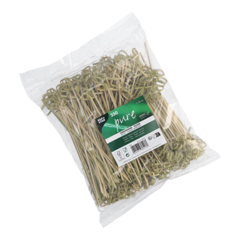 250 st Cocktailpinnar spett bambu 10 cm 250 st Cocktailpinnar spett bambu 10 cm