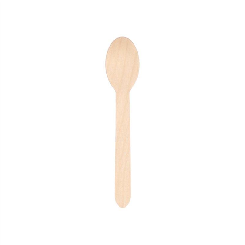 50 st Träslevar Björkträ 16 cm - Miljövänligt Bestick 50 st Träslevar Björkträ 16 cm - Miljövänligt Bestick