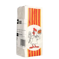 200 St. Hamburgare ficka - Fettresistent papper - M 200 St. Hamburgare ficka - Fettresistent papper - M