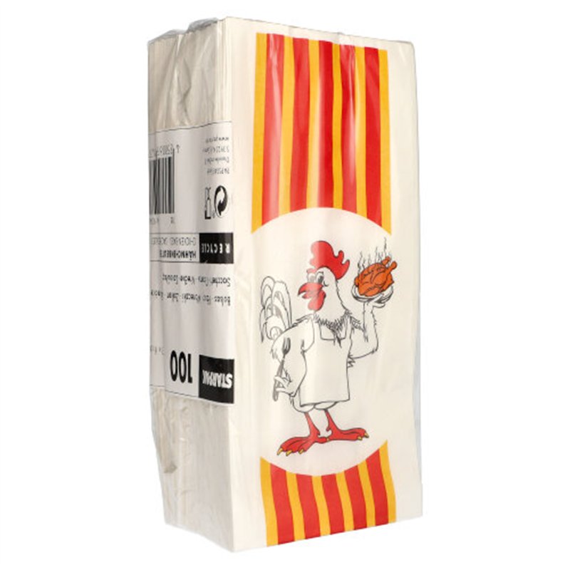 200 St. Hamburgare ficka - Fettresistent papper - M 200 St. Hamburgare ficka - Fettresistent papper - M