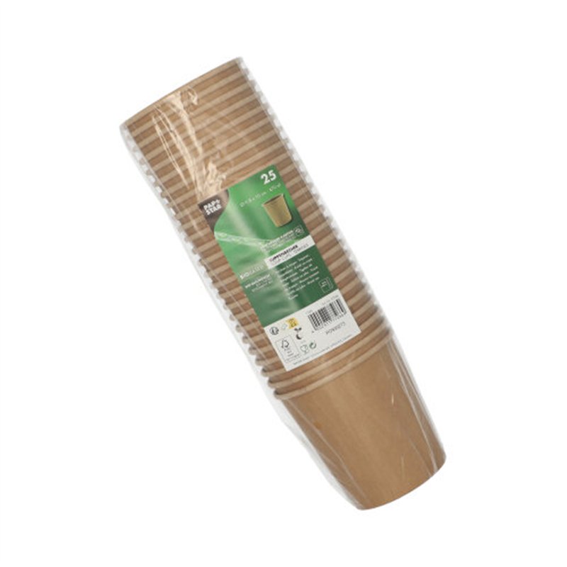 50 st Isbägare brun svanmärkt 250 ml 50 st Isbägare brun svanmärkt 250 ml