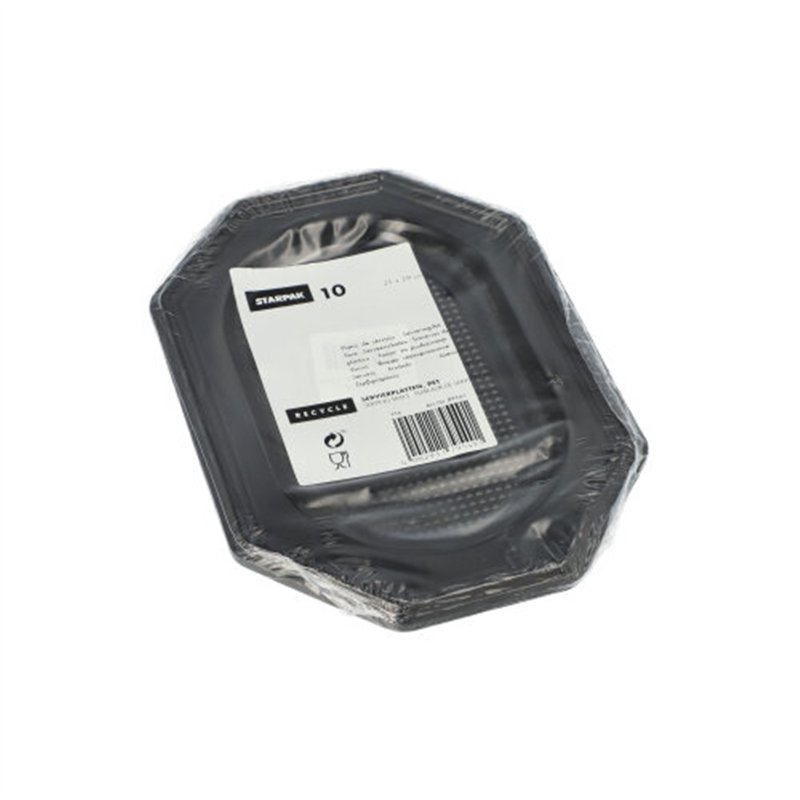 10 st Serveringsfat svart 54 x 36 cm 10 st Serveringsfat svart 54 x 36 cm
