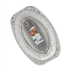 10 st. Ovala serveringsfat i aluminium – 35 x 24,5 cm 10 st. Ovala serveringsfat i aluminium – 35 x 24,5 cm