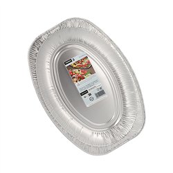 10 st. Ovala serveringsfat i aluminium – 35 x 24,5 cm 10 st. Ovala serveringsfat i aluminium – 35 x 24,5 cm