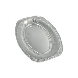 10 st. Ovala serveringsfat i aluminium – 35 x 24,5 cm 10 st. Ovala serveringsfat i aluminium – 35 x 24,5 cm