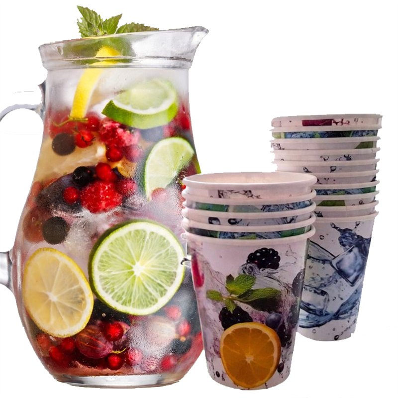 80 st. Pappersmuggar, Vita, 180 ml, Hållbara och Värmebeständiga för Kaffe och Te, Perfekta för Take Away 80 st. Pappersmuggar, Vita, 180 ml, Hållbara och Värmebeständiga för Kaffe och Te, Perfekta för Take Away