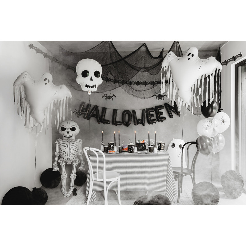 Foil Balloon Skull, 36x41 cm, mix Foil Balloon Skull, 36x41 cm, mix