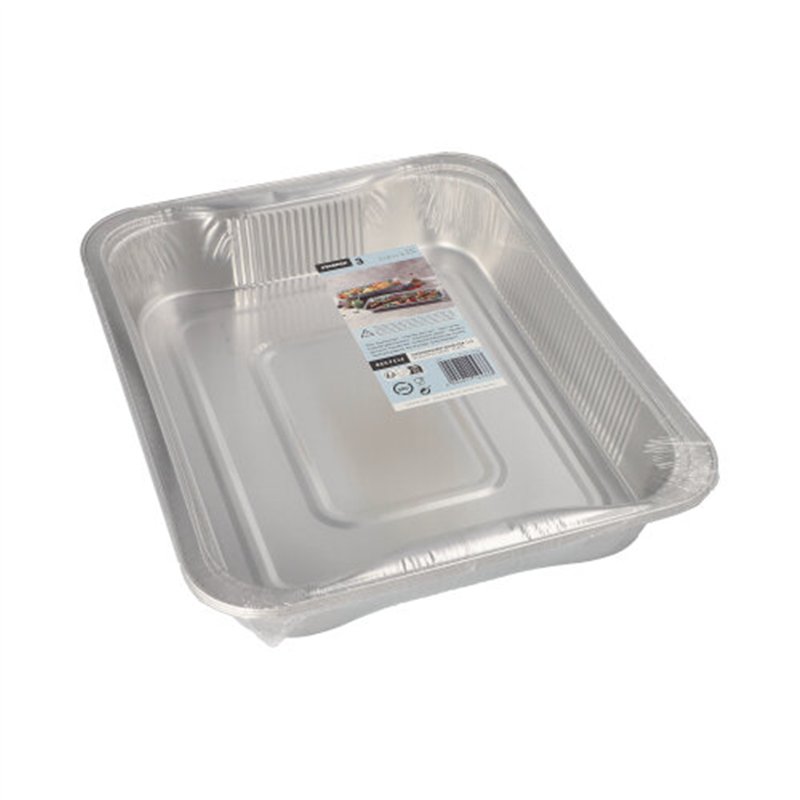3 st. Gastronorm bricka 1/1 - 52,7x32,6x8cm 3 st. Gastronorm bricka 1/1 - 52,7x32,6x8cm