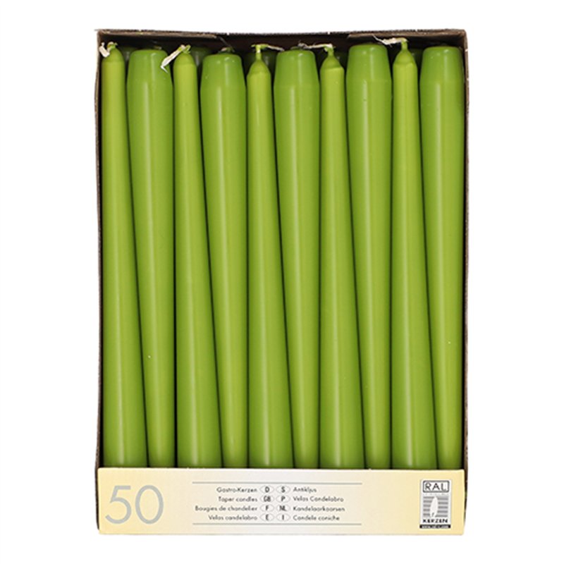 10 st. Matt Salviagröna Antikljus 24 cm – Skapa lugn och elegans för din fest 10 st. Matt Salviagröna Antikljus 24 cm – Skapa lugn och elegans för din fest