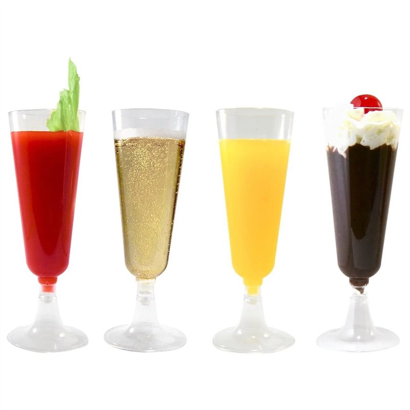 8 st. Plast Champagneglas 150 ml – Klar elegans för festliga händelser 8 st. Plast Champagneglas 150 ml – Klar elegans för festliga händelser