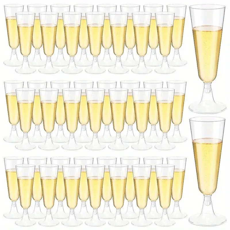 8 st. Plast Champagneglas 150 ml – Klar elegans för festliga händelser 8 st. Plast Champagneglas 150 ml – Klar elegans för festliga händelser