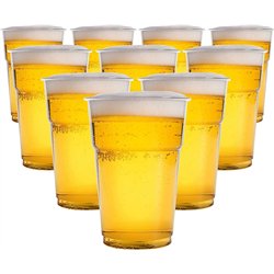 50 st Plastmuggar 50 cl PP - Återanvända återvinningsbara 9,5 cm diameter 50 st Plastmuggar 50 cl PP - Återanvända återvinningsbara 9,5 cm diameter