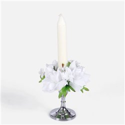 1 st. Ljusmanschett Gula Rosor & Vitt Brudslöja 12 cm – Unik romantik för stearinljus och bordsdekoration 1 st. Ljusmanschett Gula Rosor & Vitt Brudslöja 12 cm – Unik romantik för stearinljus och bordsdekoration