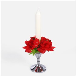 1 st. Ljusmanschett Gula Rosor & Vitt Brudslöja 12 cm – Unik romantik för stearinljus och bordsdekoration 1 st. Ljusmanschett Gula Rosor & Vitt Brudslöja 12 cm – Unik romantik för stearinljus och bordsdekoration