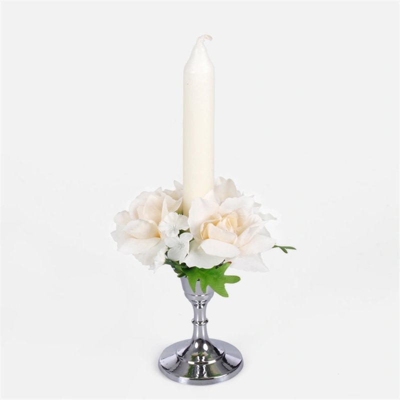 1 st. Ljusmanschett Gula Rosor & Vitt Brudslöja 12 cm – Unik romantik för stearinljus och bordsdekoration 1 st. Ljusmanschett Gula Rosor & Vitt Brudslöja 12 cm – Unik romantik för stearinljus och bordsdekoration