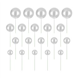 20 st. Kaketoppar Kulor Kungligt bl&aring; blandade storlekar &ndash; Exklusiv dekoration till festt&aring;rtan