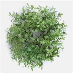 1 st. Ljusmanschett Gula Rosor & Vitt Brudslöja 12 cm – Unik romantik för stearinljus och bordsdekoration