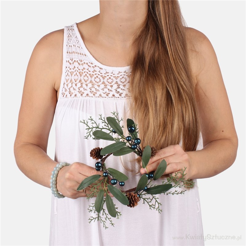 1 st. Ljusmanschett Gula Rosor & Vitt Brudsl&ouml;ja 12 cm &ndash; Unik romantik f&ouml;r stearinljus och bordsdekoration