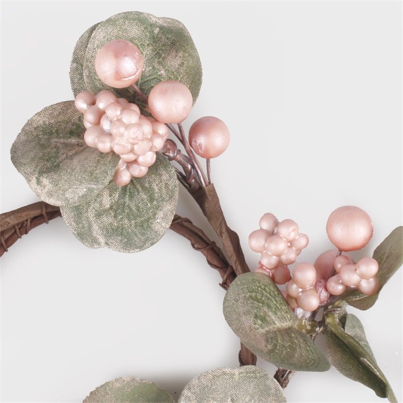 1 st. Ljusmanschett Gula Rosor & Vitt Brudsl&ouml;ja 12 cm &ndash; Unik romantik f&ouml;r stearinljus och bordsdekoration