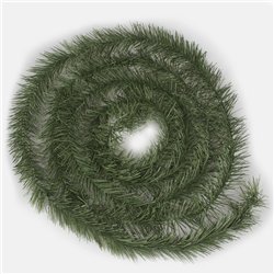 1 stk. Premium Rosenkrans-Girland i Rosa &ndash; 175 cm Romantisk Blomsterdekoration