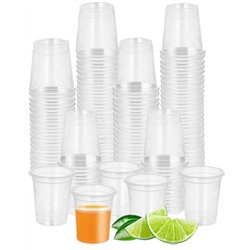 40 st. Shotglas i Klar PET 2cl &ndash; Perfekt f&ouml;r festliga tillf&auml;llen med stil